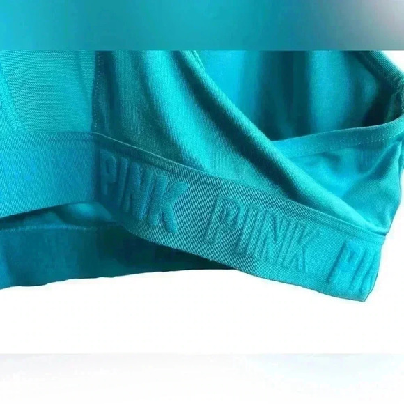 Victoria's Secret PINK Azure Sky Blue sport Bra - Picture 5 of 7